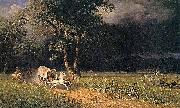 Albert Bierstadt The_Ambush oil